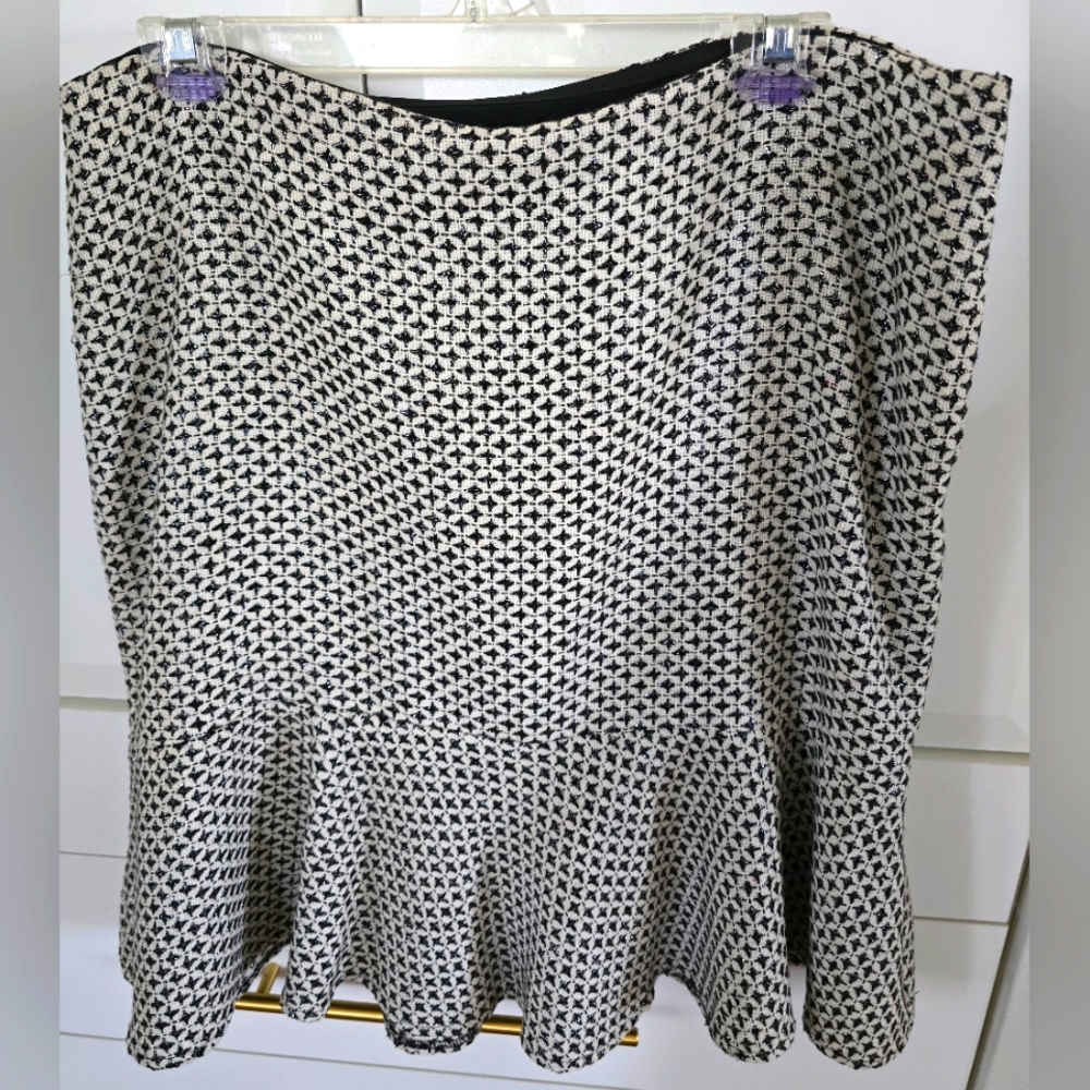 WHBM wool blend skirt fully lined size 12